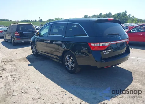 2013 Honda Odyssey Touring/Touring Elite из США, поврежденный, VIN 5FNRL5H96DB002972